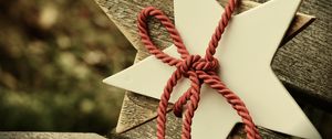 Preview wallpaper star, rope, christmas