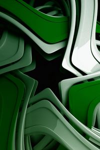Preview wallpaper star, shape, figure, compound, green