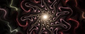 Preview wallpaper star, spiral, distortion, fractal, abstraction