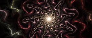 Preview wallpaper star, spiral, distortion, fractal, abstraction