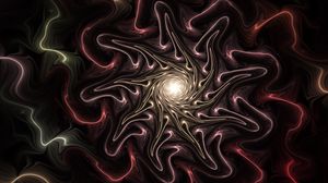 Preview wallpaper star, spiral, distortion, fractal, abstraction