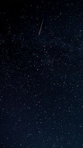 Preview wallpaper starfall, night, stars, space