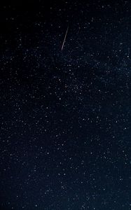 Preview wallpaper starfall, night, stars, space