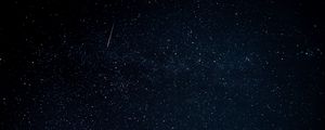 Preview wallpaper starfall, night, stars, space