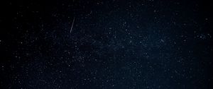 Preview wallpaper starfall, night, stars, space