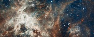 Preview wallpaper star-making region, stars, nebula, space