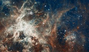 Preview wallpaper star-making region, stars, nebula, space