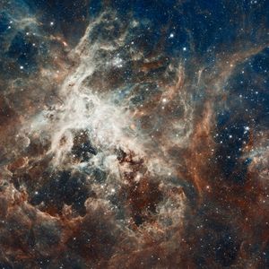 Preview wallpaper star-making region, stars, nebula, space