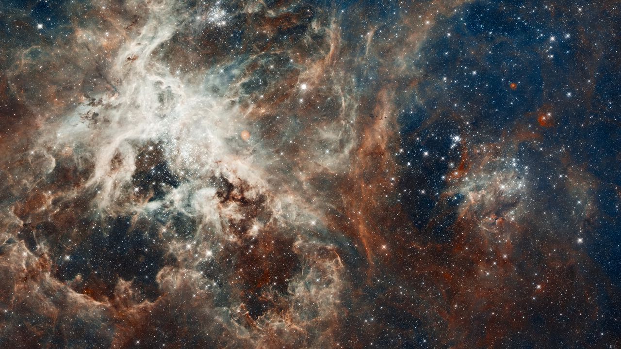 Wallpaper star-making region, stars, space, nebula