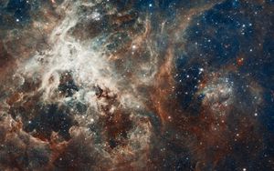 Preview wallpaper star-making region, stars, space, nebula