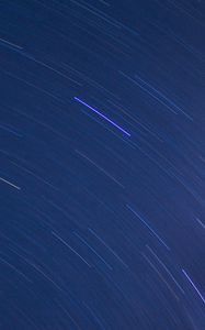 Preview wallpaper starry sky, blur, rotation, light, abstraction