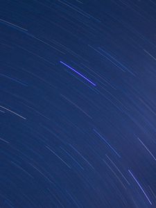 Preview wallpaper starry sky, blur, rotation, light, abstraction