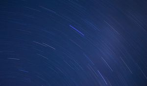 Preview wallpaper starry sky, blur, rotation, light, abstraction
