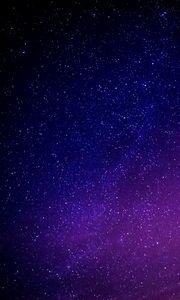 Preview wallpaper starry sky, galaxy, glitter, night