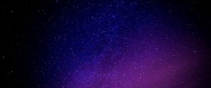 Preview wallpaper starry sky, galaxy, glitter, night