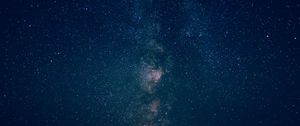 Preview wallpaper starry sky, galaxy, light, night