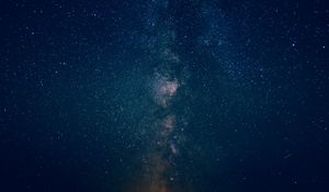 Preview wallpaper starry sky, galaxy, light, night