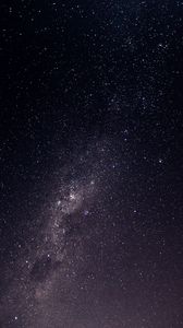 Preview wallpaper starry sky, galaxy, milky way, glitter, night
