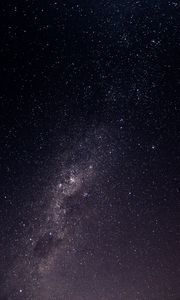 Preview wallpaper starry sky, galaxy, milky way, glitter, night