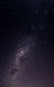 Preview wallpaper starry sky, galaxy, milky way, glitter, night