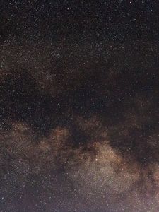Preview wallpaper starry sky, galaxy, spots, glitter