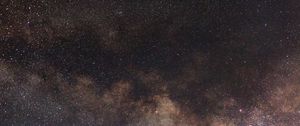 Preview wallpaper starry sky, galaxy, spots, glitter