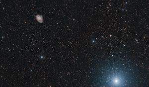 Preview wallpaper starry sky, glow, space