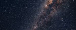 Preview wallpaper starry sky, milky way, astronomy, galaxy