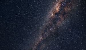 Preview wallpaper starry sky, milky way, astronomy, galaxy