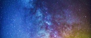 Preview wallpaper starry sky, milky way, glitter, stars, space