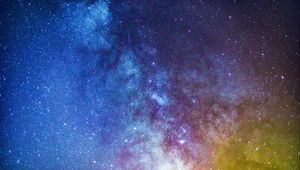 Preview wallpaper starry sky, milky way, glitter, stars, space