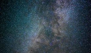 Preview wallpaper starry sky, milky way, space, stars, night