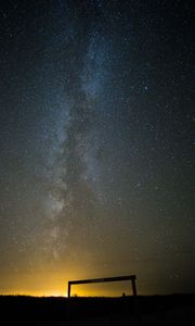 Preview wallpaper starry sky, milky way, stars, galaxy