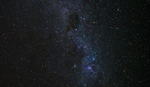 Preview wallpaper starry sky, milky way, stars, night, space, shine