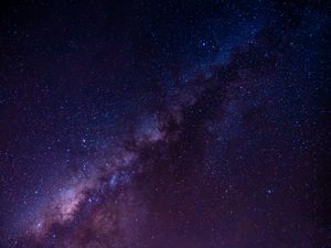 Preview wallpaper starry sky, milky way, stars, space, astronomy