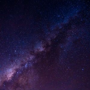 Preview wallpaper starry sky, milky way, stars, space, astronomy