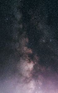 Preview wallpaper starry sky, milky way, stars, space, dark