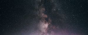 Preview wallpaper starry sky, milky way, stars, space, dark