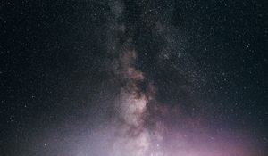 Preview wallpaper starry sky, milky way, stars, space, dark