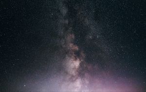 Preview wallpaper starry sky, milky way, stars, space, dark