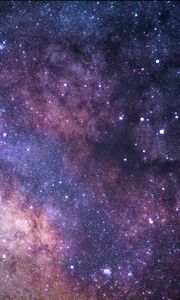 Preview wallpaper starry sky, milky way, stars, glitter, space