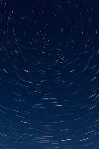 Preview wallpaper starry sky, movement, circles