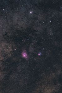 Preview wallpaper starry sky, nebula, stars, space