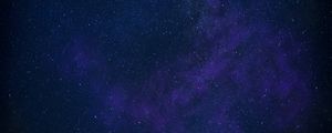 Preview wallpaper starry sky, nebula, stars, night