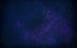Preview wallpaper starry sky, nebula, stars, night