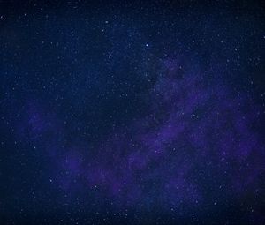 Preview wallpaper starry sky, nebula, stars, night