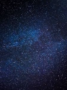 Preview wallpaper starry sky, night, galaxy, glitter