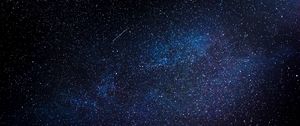 Preview wallpaper starry sky, night, galaxy, glitter