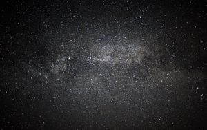 Preview wallpaper starry sky, night, glitter