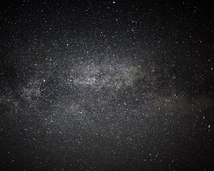 Preview wallpaper starry sky, night, glitter